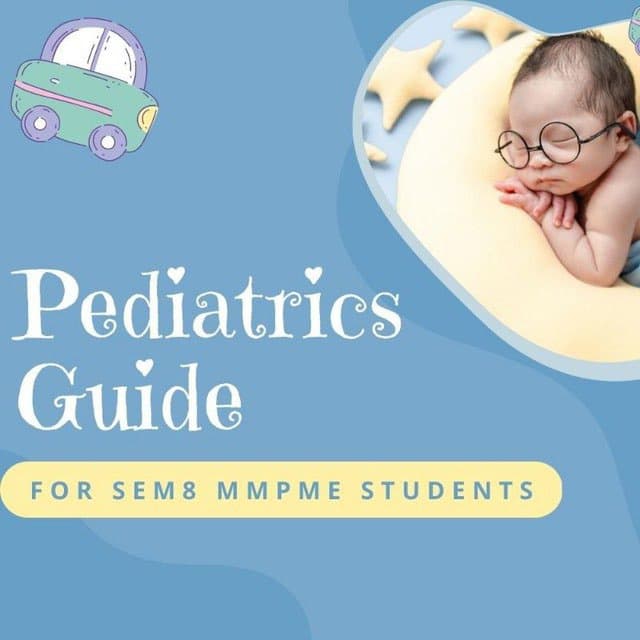 Pediatrics Guide Q Bank